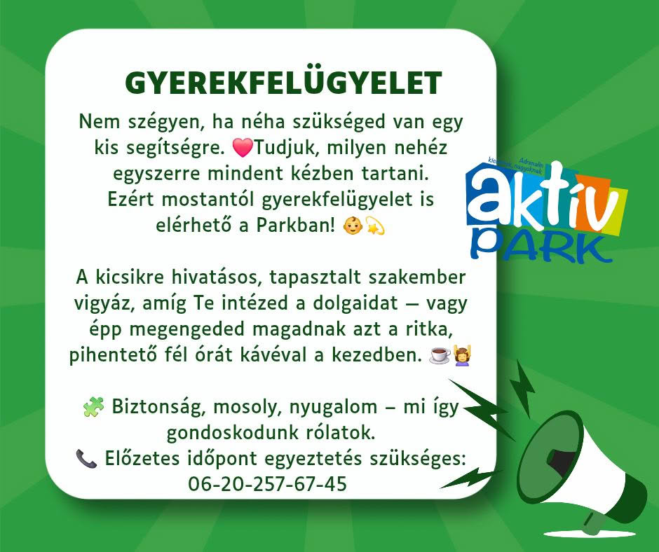 gyerekfelügyelet